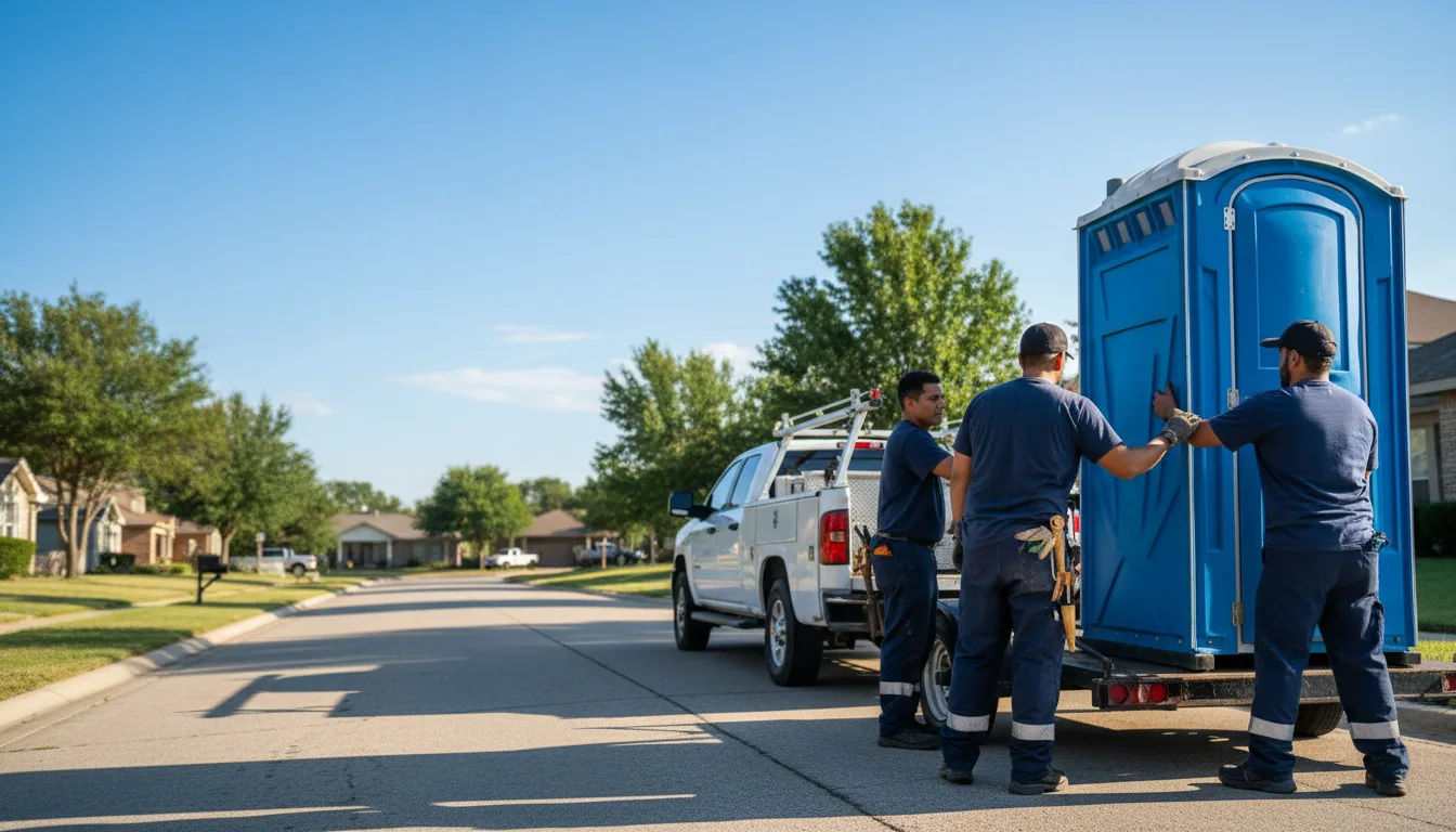 Portable Toilet Rental in Daingerfield, TX near me